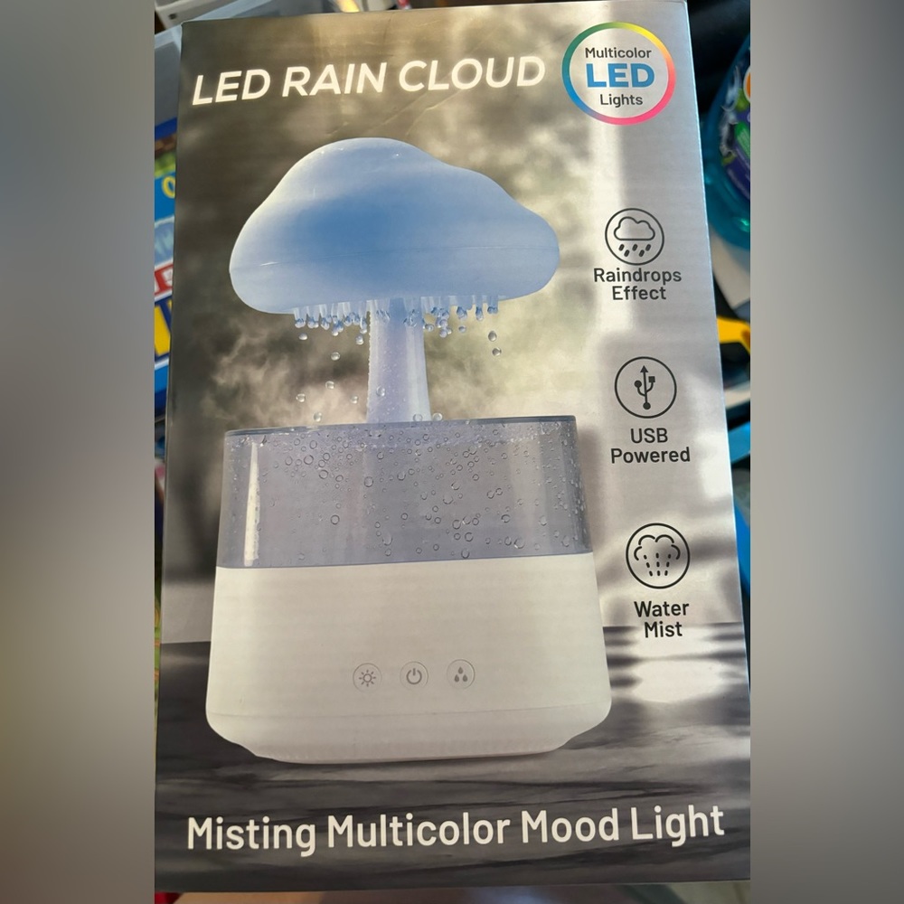 NEW- Rain Cloud Mood Lamp With Atmospheric Mist(As Seen on TikTok)